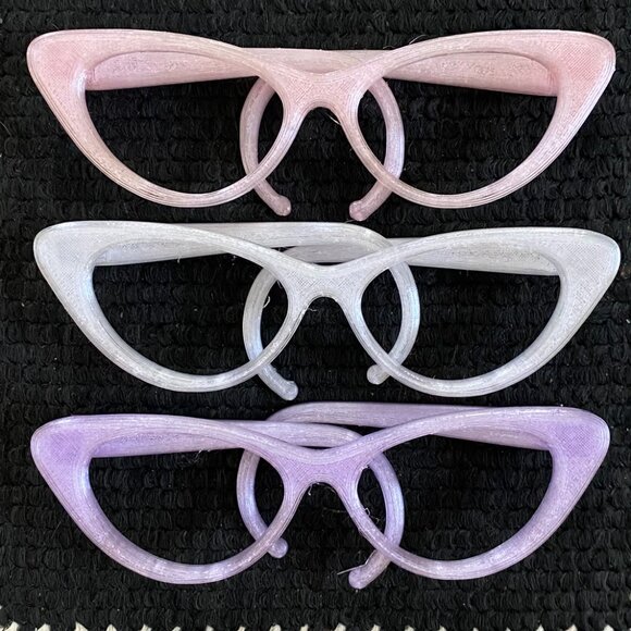 NEW Glasses- Cateye frames for your Cabbage Patch Kids fits most all HM - Picture 2 of 7